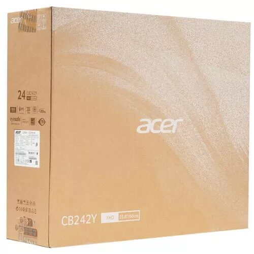 23.8 Монитор Acer Vero CB242YD3bmiprcx черный [UM.QB2EE.301]