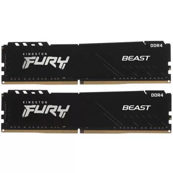 Оперативная память Kingston FURY Beast Black [KF432C16BBK2/32-SP] 32 ГБ