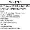 17.3 Ноутбук MSI Katana GF76 B12UCR-821XRU черный [9S7-17L541-821]