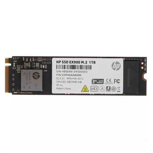 1000 ГБ M.2 NVMe накопитель HP EX900  [5XM46AA#ABB]