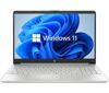 HP 15s Ryzen 7-5700/8GB/512/Win11 IPS серебристый / 15s-eq2134nw (4H382EA)