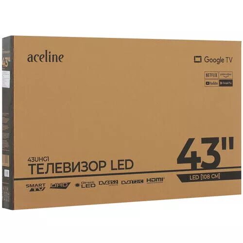 43(109см)LED-телевизорAceline43UHG1черный_6_5428029