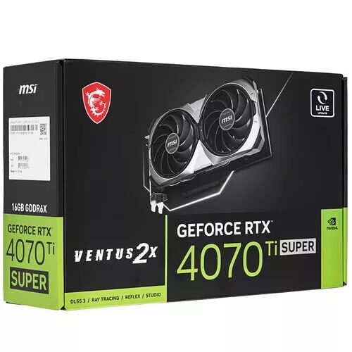 ВидеокартаMSIGeForceRTX4070TiSUPER16GVENTUS2X[GeForceRTX4070TiSUPER16GVENTUS2X]_7_5472383