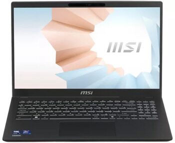 15.6 Ноутбук MSI Modern 15 H AI C1MG-006RU черный [9S7-15H551-006]