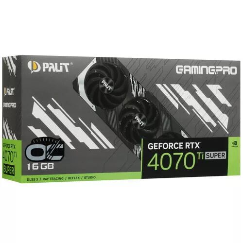 Видеокарта Palit GeForce RTX 4070 Ti SUPER GamingPro OC [NED47TSH19T2-1043A]