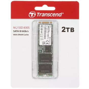 2000 ГБ M.2 SATA накопитель Transcend MTS830S  [TS2TMTS830S]