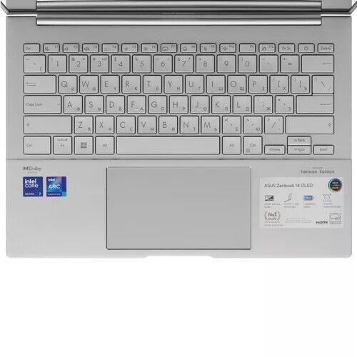 14УльтрабукASUSZenbook14OLEDUX3405MA-QD798серебристый_1_5456010