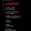 17.3 Ноутбук ARDOR Gaming ELEMENT L17-I9ND400 черный [L17-I9ND400]