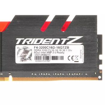 Оперативная память G.Skill Trident Z [F4-3200C16D-16GTZB] 16 ГБ