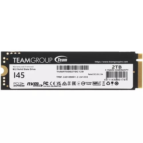 2000 ГБ M.2 NVMe накопитель TEAMGROUP T-CREATE CLASSIC I45  [TM8FFX002T0C129]