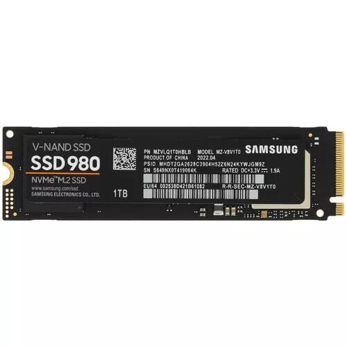 1000 ГБ M.2 NVMe накопитель Samsung 980  [MZ-V8V1T0BW]