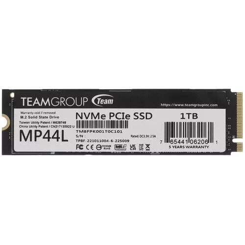 1000 ГБ M.2 NVMe накопитель TEAMGROUP MP44L  [TM8FPK001T0C101]