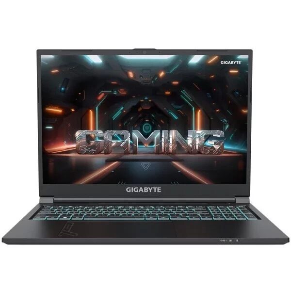 GIGABYTE G6 MF Intel Core i7 13620H 2400MHz/16/1920x1200/16GB/512GB SSD/NVIDIA GeForce RTX 4050 6GB/Wi-Fi/Bluetooth/DOS (MF-H2KZ853KD) Black