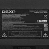 43 (108 см) LED-телевизор DEXP 43UCS1 черный