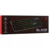 Клавиатура проводная ARDOR GAMING Blade [AG-FL-B104Red-B]