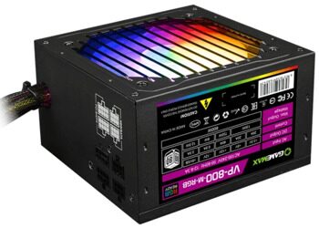 Блок питания GameMax VP-800 Modular RGB черный