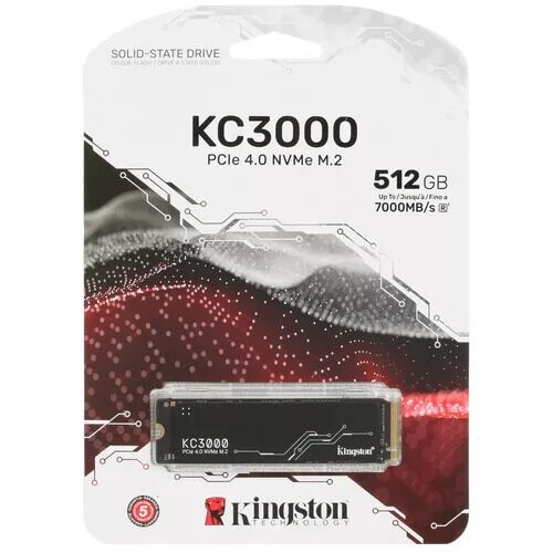 512 ГБ M.2 NVMe накопитель Kingston KC3000  [SKC3000S/512G]