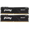 Оперативная память Kingston FURY Beast Black [KF432C16BB1K2/32] 32 ГБ