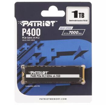 1000 ГБ M.2 NVMe накопитель Patriot P400  [P400P1TBM28H]