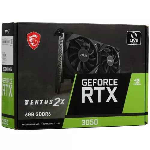 ВидеокартаMSIGeForceRTX3050VENTUS2X[RTX3050VENTUS2X6G]_1_5470181