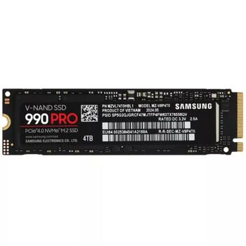 4000 ГБ M.2 NVMe накопитель Samsung 990 PRO  [MZ-V9P4T0BW]