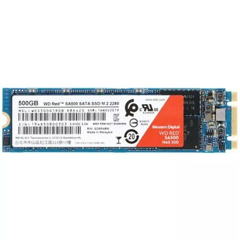 500 ГБ M.2 SATA накопитель WD Red SA500  [WDS500G1R0B]