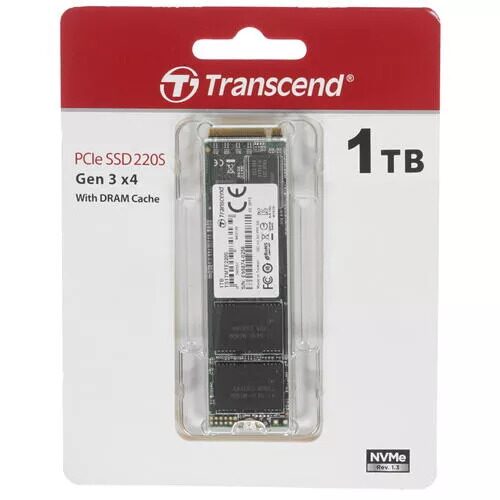 1000 ГБ M.2 NVMe накопитель Transcend MTE220S  [TS1TMTE220S]