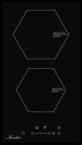 Индукционная варочная поверхность Monsher MHI 3002 [76581]