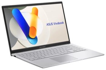 15.6 Ноутбук Asus VivoBook 15 X1504VA-NJ104 серебристый [90NB10J2-M00KS0_16]