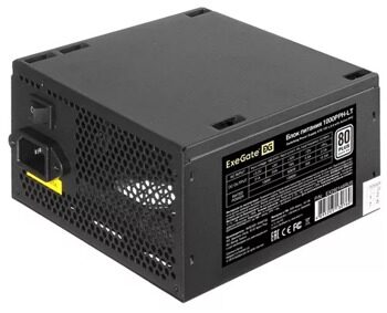 Блок питания ExeGate 80 PLUS 1000PPH LT OEM [EX292146RUS-OEM-S] черный