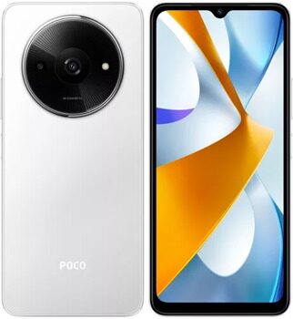 6.78 Смартфон POCO C61 64 ГБ белый