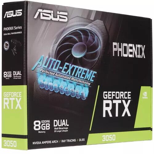 Видеокарта ASUS GeForce RTX 3050 Phoenix [PH-RTX3050-8G-V2]