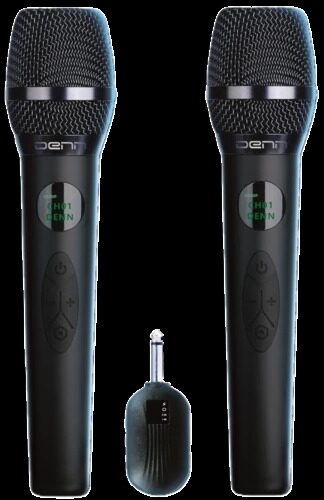 Микрофонный комплект DENN GMS-101D черный