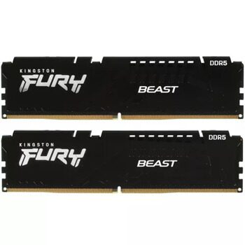 Оперативная память Kingston FURY Beast Black [KF552C40BBK2-32] 32 ГБ