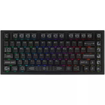 Клавиатура проводная + беспроводная Дарк Проджект CM81 Zeno  [DP-CM81ZB]
