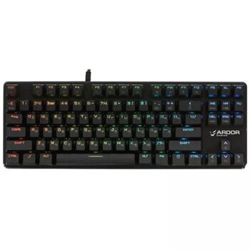 Клавиатура проводная ARDOR GAMING Blade PRO Optical [AG-FL-B87RedOpt-B]