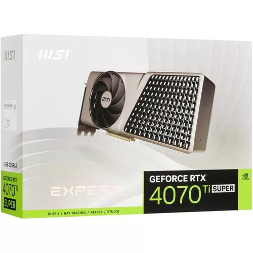 Видеокарта MSI GeForce RTX 4070 Ti SUPER EXPERT [GeForce RTX 4070 Ti SUPER 16G EXPERT]