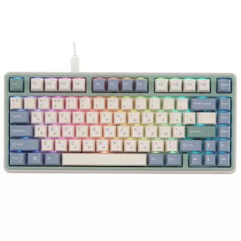 Клавиатура проводная + беспроводная Varmilo VXT81 Eucalyptus  [A59A046F6A5A06A051/D]