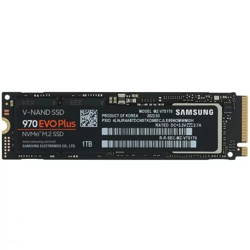 1000 ГБ M.2 NVMe накопитель Samsung 970 EVO Plus  [MZ-V7S1T0BW]