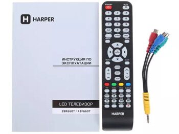 43 (108 см) LED-телевизор Harper 43F660T черный [H00001373]