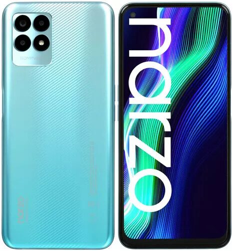 6.6 Смартфон realme narzo 50 128 ГБ голубой [6053731]