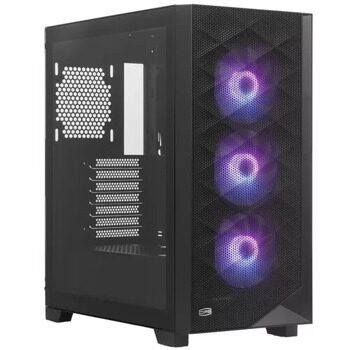 Корпус PCCooler C3D510 BK ARGB  [C3D510-BKP3-GL]