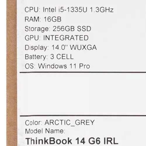 14УльтрабукLenovoThinkBook14G6IRLсерый_14_5602444