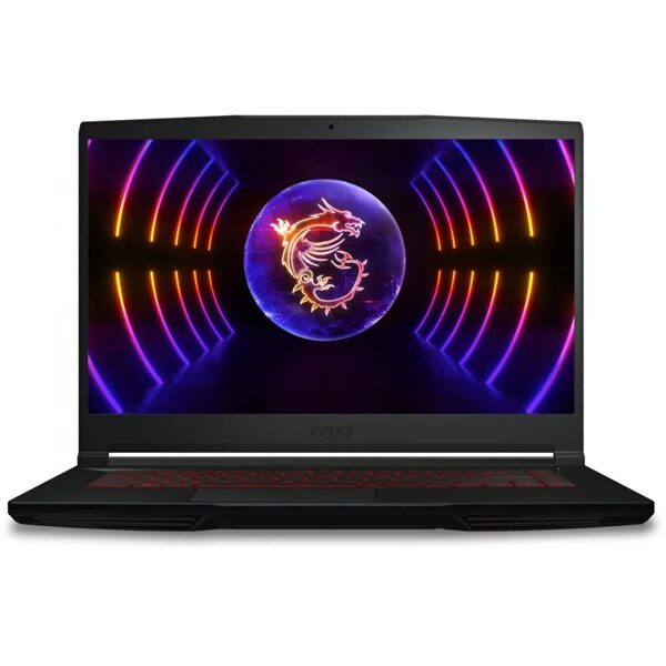 MSI GF63 Thin 12VF-1040RU Intel Core i7 12650H 2300MHz/15.6/1920x1080/16GB/512GB SSD/NVIDIA GeForce RTX 4060 8GB/Wi-Fi/Bluetooth/DOS (9S7-16R821-1040) Black