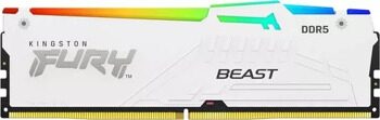 Оперативная память Kingston Fury Beast RGB White [KF560C36BWE2A-16] 16 ГБ