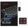 Клавиатура проводная ARDOR GAMING Blade Optical [AG-FL-B104RedOpt-B]