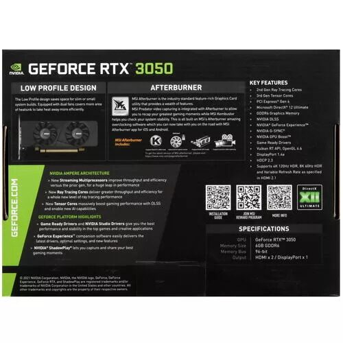 ВидеокартаMSIGeforceRTX3050LPOC[GeForceRTX3050LP6GOC]_4_5453296