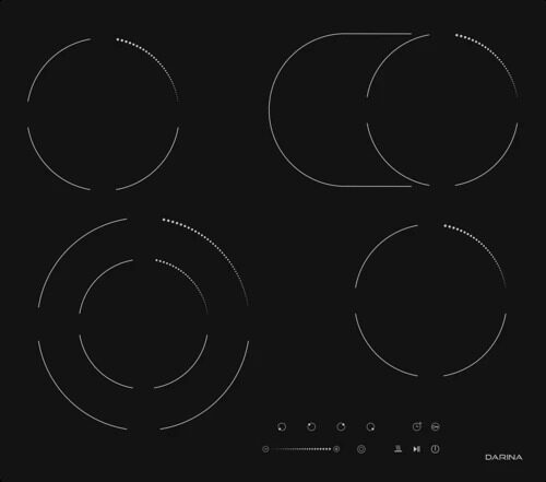 Электрическая варочная поверхность Darina 6Р Е328 B