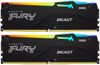 Оперативная память Kingston FURY Beast Black RGB [KF556C40BBAK2-64] 64 ГБ