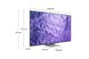 55 (138 см) LED-телевизор Samsung QE55QN700CUXRU черный